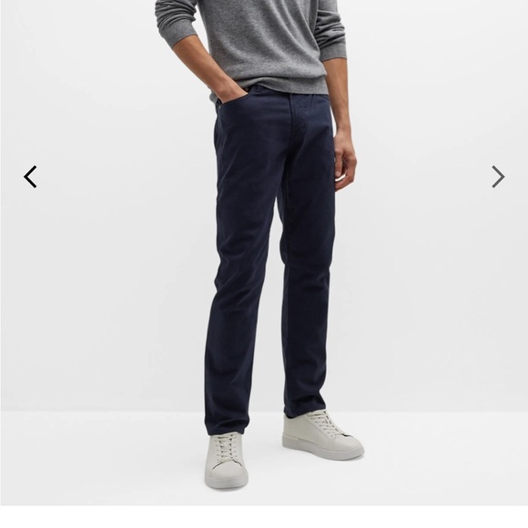 AG Everett Slim-Straight Twill Pants 40x32